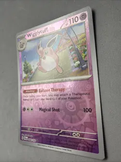 Pokemon TCG * SV Paldea Evolved * 84/193 Wigglytuff REVERSE HOLO RARE * NM - Image 2