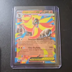 Mega Pyroar ex 015/086 Double Rare Chaos Rising Pokemon TCG - Image 1