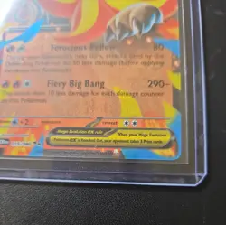 Mega Pyroar ex 015/086 Double Rare Chaos Rising Pokemon TCG - Image 3
