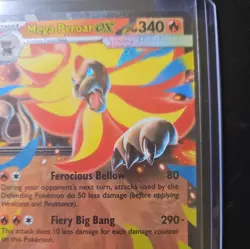 Mega Pyroar ex 015/086 Double Rare Chaos Rising Pokemon TCG - Image 4