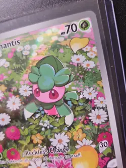 Fomantis 085/084 IR Pitch Black Pokemon TCG NM - Image 3