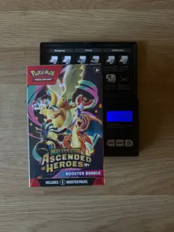 Pokemon Ascended Heroes Booster Bundle HEAVY - 153.46g- Potential GODPack New✅ - Image 1