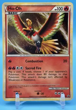 Ho-Oh HGSS01 Black Star Promo Holo Rare Pokemon TCG - Image 1
