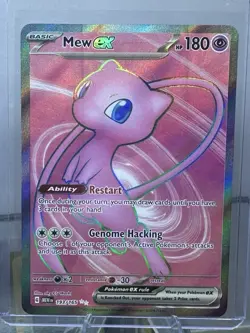 Pokemon Company Mew ex 193/165 SV 151 Ultra Rare Holo Full Art Eng - Image 1