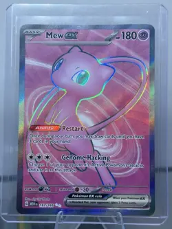 Pokemon Company Mew ex 193/165 SV 151 Ultra Rare Holo Full Art Eng - Image 2