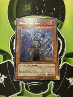 Doom Shaman TAEV-EN025 Ultimate Rare 1st Edition Euro Yugioh MP - Image 3