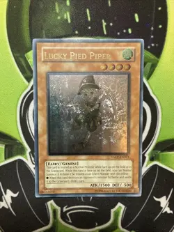 Lucky Pied Piper TAEV-EN021 Ultimate Rare Unlimited Euro Yugioh MP - Image 1