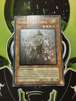 Lucky Pied Piper TAEV-EN021 Ultimate Rare Unlimited Euro Yugioh MP - Image 2