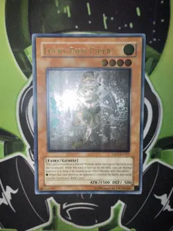 Lucky Pied Piper TAEV-EN021 Ultimate Rare Unlimited Euro Yugioh MP - Image 3