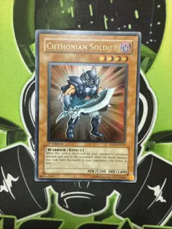 Chthonian Soldier EEN-EN010 Ultimate Rare 1st Edition Yugioh NM - Image 1
