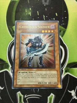 Chthonian Soldier EEN-EN010 Ultimate Rare 1st Edition Yugioh NM - Image 4