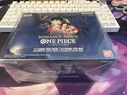 One Piece TCG Romance Dawn Booster Box White Bottom OP01 New And Sealed - Image 2
