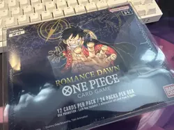 One Piece TCG Romance Dawn Booster Box White Bottom OP01 New And Sealed - Image 4