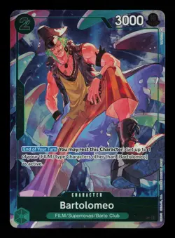 Bartolomeo (P-029) (Full Art) P-029 P Premium Booster -The Best- NM/M One Piece - Image 1