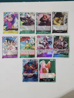 One Piece 500 Years In The Future Japanese Lot Of 10. OP07 - Image 1