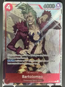 One Piece TCG Bartolomeo OP15-014 Full Art (Dash Pack) EN US Sell - Image 1