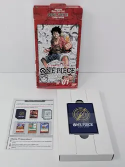 One Piece CCG Starter Deck Lot - ST-01, ST-02, ST-03, & ST-06 - New Open Box - Image 3