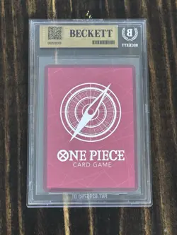Graded Monkey.D.Luffy Parallel Alt Art Leader #ST29-001 | Egghead Beckett 10 - Image 2