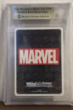 2021 Weiss Schwarz Marvel Collection #MARS89076 Falcon GOLD STAMP MR BGS 10 - Image 2