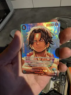 Bandai One Piece Card Game Portgas D. Ace ST15-005 SP EN Op16 - Image 3