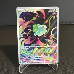 Pokemon TCG Bulbasaur Card Mega Evolution Stamped Promo 133/132 - Image 1