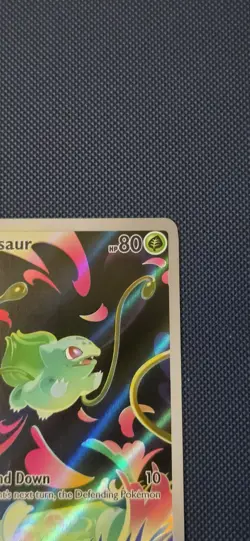 Pokemon TCG Mega Evolution Bulbasaur Card 133/132 Stamped Promo - Image 3