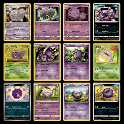Weezing Koffing 87 Platinum Rising Rivals Pokemon Cards Collection Set - Image 1