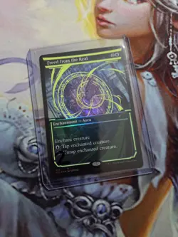 MTG English Freed from the Real NM Foil Secret Lair - Image 5