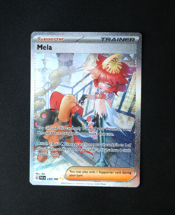 Pokemon Card TCG - Mela 254/182 Paradox Rift - Special Illustration Rare - NM ⭐ - Image 1