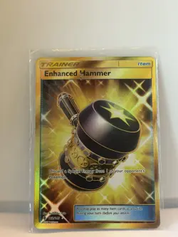 Enhanced Hammer 162/160 Secret Rare XY-Primal Clash Holo Card Full Art - Image 1