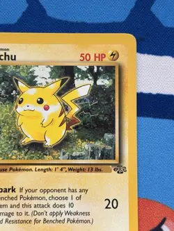 Pikachu 60/64 - MP condition - Pokemon WOTC Jungle Unlimited Common Card - Image 3