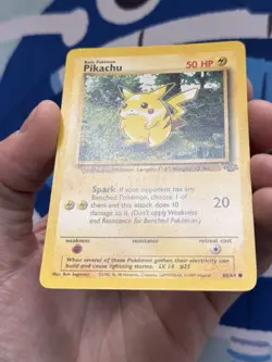 Pikachu 60/64 - MP condition - Pokemon WOTC Jungle Unlimited Common Card - Image 5