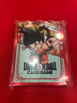 Dragon Ball Super Card Game Bandai Fest Exclusive Goku Sleeves Sealed - Image 1