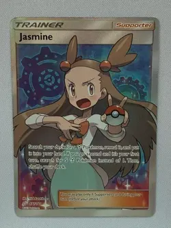 Jasmine Pokemon TCG Card Trainer Team Up 177/181 FULL ART ULTRA RARE - Image 1