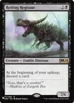 Rotting Regisaur R The List Reprints 111/280 NM - Image 1