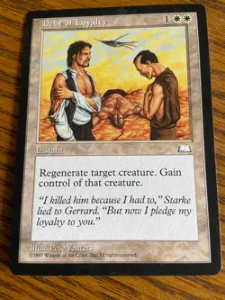Wizards of the Coast Debt of Loyalty Weatherlight Rare White Instant Regular EN - Image 1