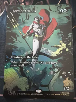 Lord of Atlantis (Borderless) Marvel Universe Eternal-Legal Foil - Image 1
