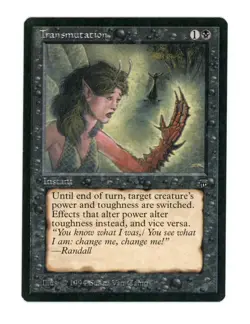 Transmutation - Magic the Gathering - MTG - Legends - Image 1