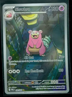 Pokemon SLOWBRO 090/084 - Pitch Black - ILLUSTRATION RARE - MINT - Image 1