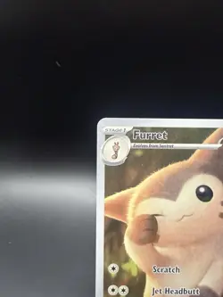 Furret 168/159 Illustration Rare SV09: Journey Together Pokemon Card TCG ENG NM - Image 3
