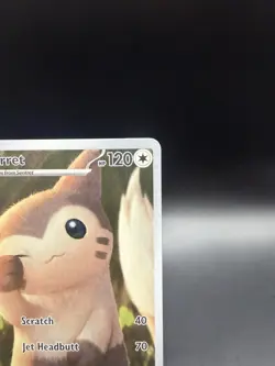 Furret 168/159 Illustration Rare SV09: Journey Together Pokemon Card TCG ENG NM - Image 4