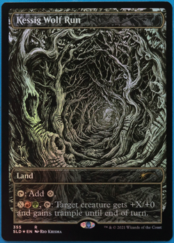 Kessig Wolf Run (Secret Lair Promo) FOIL MINT MTG MAGIC CARD (503341) ABUGames - Image 1