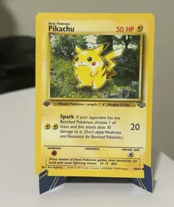 Pokemon TCG Pikachu Jungle 1st Edition 60/64 1999 English Regular 50 HP #2 - Image 1