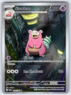 Slowbro 090/084 Illustration Rare Pitch Black Pokemon Holo - Image 1