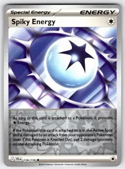 Spiky Energy 159 Uncommon Journey Together Pokemon Reverse Holo - Image 1