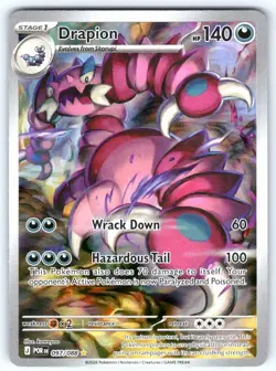 Drapion 097/088 Illustration Rare Perfect Order Pokemon Holo - Image 1