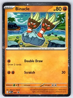 Binacle 042/088 Black Star Promo ME: Mega Evolution Promo Pokemon - Image 1