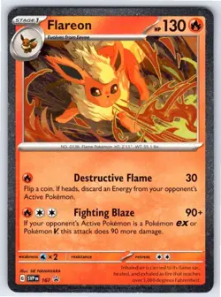 Flareon (Cosmos Holo) 167 Promo Scarlet & Violet Promo Pokemon Holo - Image 1