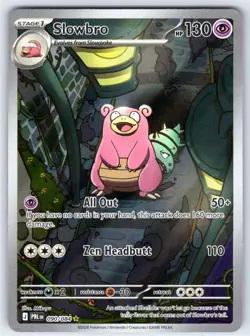 Slowbro 090/084 Illustration Rare Pitch Black Pokemon Holo - Image 1