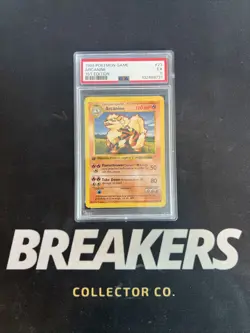 1999 POKEMON BASE SET 1ST EDITION ARCANINE 23/102 PSA 5 Vintage Card - Image 1